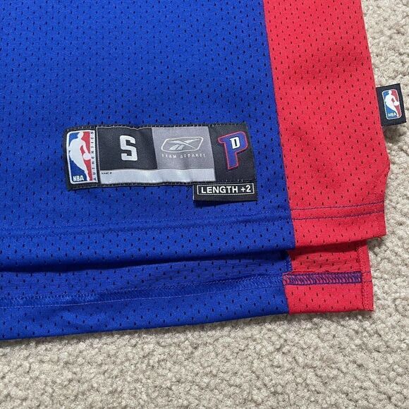 Tayshaun Prince Detroit Pistons Reebok Swingman Stitched Jersey Small Length +2 - Picture 2 of 11
